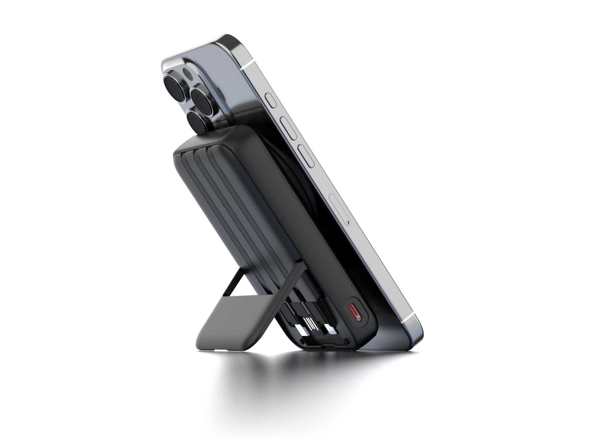 Techancy Magnetic Wireless Power Bank 10000mAh TF2804 magnetische Powerbank mit 15W kabellosem Laden Techancy Magnetic Wireless Power Bank 10000mAh TF2804 magnetische Powerbank mit 15W kabellosem Laden