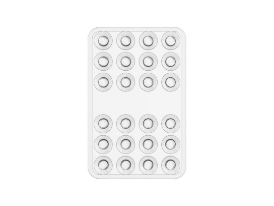 Techancy Silicone Suction Cup Holder TZ6303 supporto in silicone con ventose, forte adesione, riutil Techancy Silicone Suction Cup Holder TZ6303 supporto in silicone con ventose, forte adesione, riutil