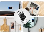 Techancy Suporte com Ventosas de Silicone TZ6303 Forte Aderencia Reutilizavel Estavel Antiderrapante Techancy Suporte com Ventosas de Silicone TZ6303 Forte Aderencia Reutilizavel Estavel Antiderrapante