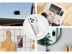 Techancy Silicone Suction Cup Holder TZ6303 supporto in silicone con ventose, forte adesione, riutil Techancy Silicone Suction Cup Holder TZ6303 supporto in silicone con ventose, forte adesione, riutil