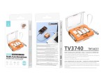 Techancy Multifunctional Box TV3740 Retractable USB-C Cable 80CM 60W Adapter Set for Charging and Da Techancy Multifunctional Box TV3740 Retractable USB-C Cable 80CM 60W Adapter Set for Charging and Da