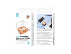 Techancy Multifunctional Box TV3740 Retractable USB-C Cable 80CM 60W Adapter Set for Charging and Da Techancy Multifunctional Box TV3740 Retractable USB-C Cable 80CM 60W Adapter Set for Charging and Da