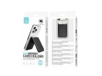 Techancy Magnetic Card Holder KC2125 Foldable Stand Compatible with MagSafe Wallet for iPhone Black Techancy Magnetic Card Holder KC2125 Foldable Stand Compatible with MagSafe Wallet for iPhone Black