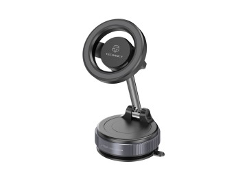 Techancy Supporto Magnetico per Smartphone da Auto TI2348 con Ventosa a Vuoto, Compatibile con MagSa