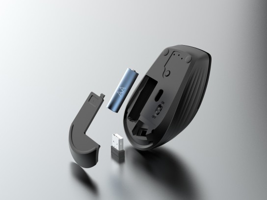 Techancy 2.4GHz Wireless Mouse TJ6124 with USB Receiver, Plug and Play, Silent Buttons, 800/1200/160 Techancy 2.4GHz Wireless Mouse TJ6124 with USB Receiver, Plug and Play, Silent Buttons, 800/1200/160
