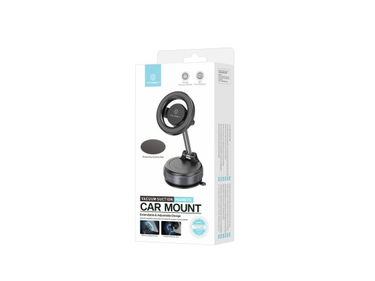 Techancy Supporto Magnetico per Smartphone da Auto TI2348 con Ventosa a Vuoto, Compatibile con MagSa Techancy Supporto Magnetico per Smartphone da Auto TI2348 con Ventosa a Vuoto, Compatibile con MagSa
