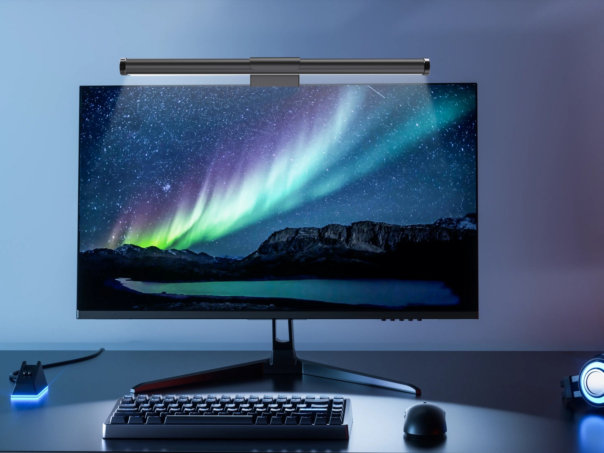 Techancy Monitor Light Bar KR1504 with Touch Control, 3 Colour Temperatures, USB Powered, for Office Techancy Monitor Light Bar KR1504 with Touch Control, 3 Colour Temperatures, USB Powered, for Office