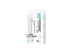 Techancy TC6401 Carregador de Carro Duplo USB 2.4A com Cabo Lightning Branco Techancy TC6401 Carregador de Carro Duplo USB 2.4A com Cabo Lightning Branco