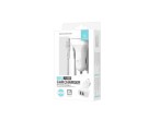 Techancy TC6403 Carregador de Carro Duplo USB 2.4A com Cabo Micro USB Branco Techancy TC6403 Carregador de Carro Duplo USB 2.4A com Cabo Micro USB Branco