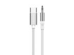 Techancy KQ2605 Cavo Audio Digitale USB-C a 3,5mm, 1m, Intrecciato, Compatibile con Smartphone, Auto