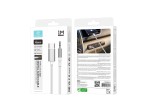 Techancy KQ2605 Cavo Audio Digitale USB-C a 3,5mm, 1m, Intrecciato, Compatibile con Smartphone, Auto