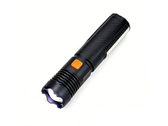 Techancy MO1211 Torcia LED Ricaricabile con Luce COB, USB-C, Funzione Power Bank, Diverse Modalità d Techancy MO1211 Torcia LED Ricaricabile con Luce COB, USB-C, Funzione Power Bank, Diverse Modalità d