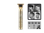 Techancy MN6031 Haarschneider mit Stahlklinge, 18650-Akku, USB-C-Ladung, Metallgehäuse, Gold Techancy MN6031 Haarschneider mit Stahlklinge, 18650-Akku, USB-C-Ladung, Metallgehäuse, Gold