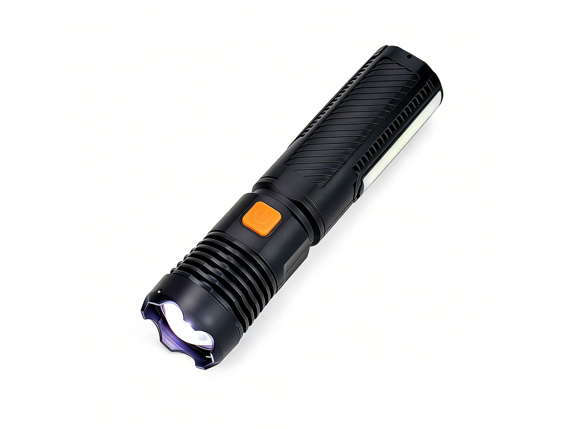 Techancy MO1211 Wiederaufladbare LED-Taschenlampe mit COB-Licht, USB-C, Powerbank-Funktion, Mehreren Techancy MO1211 Wiederaufladbare LED-Taschenlampe mit COB-Licht, USB-C, Powerbank-Funktion, Mehreren