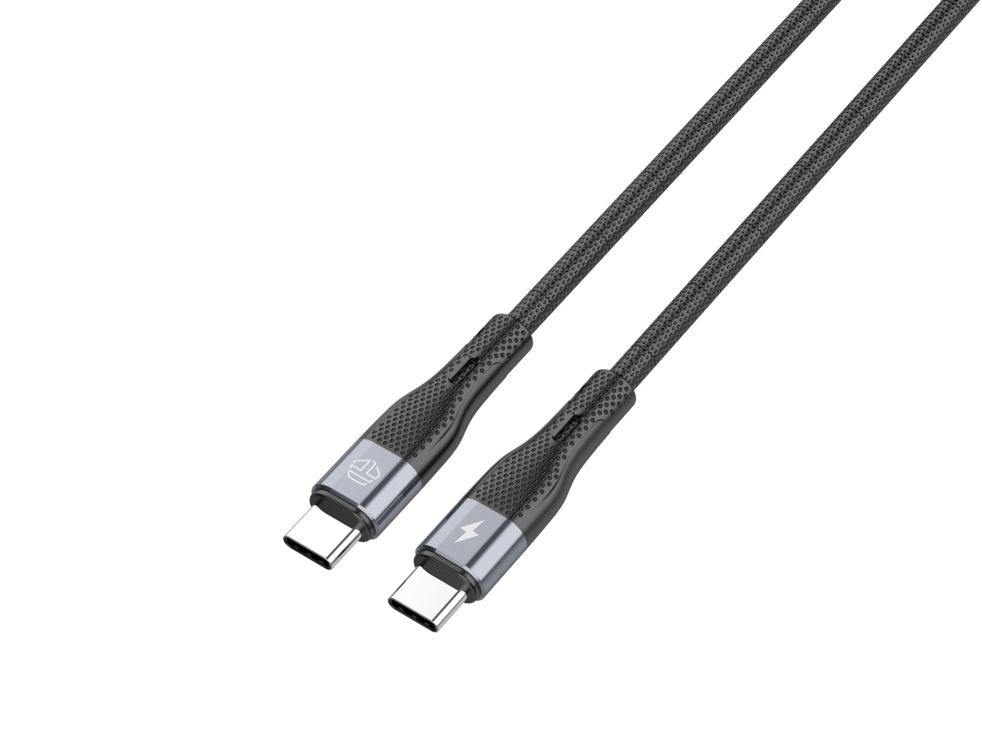 Techancy USB-C-auf-USB-C-Kabel TB1794, 2 m, PD-Schnellladen mit 60 W und Datenübertragung, Stecker a Techancy USB-C-auf-USB-C-Kabel TB1794, 2 m, PD-Schnellladen mit 60 W und Datenübertragung, Stecker a