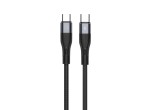 Techancy TB1794 USB-C to USB-C Cable, 2m, 60W PD Fast Charging and Data Transfer, Aluminium Connecto Techancy TB1794 USB-C to USB-C Cable, 2m, 60W PD Fast Charging and Data Transfer, Aluminium Connecto