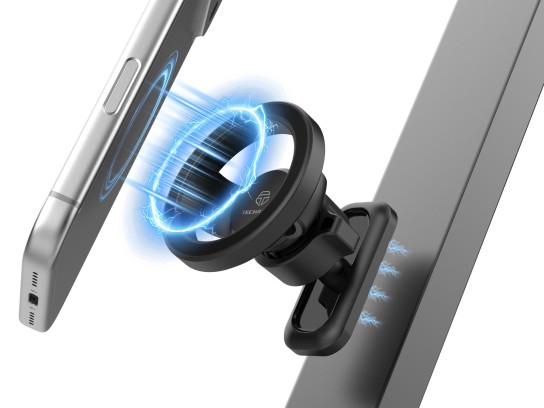 Techancy Soporte magnético de doble cara para móvil TI2349, imanes N52, giro de 360°, plegable, mult Techancy Soporte magnético de doble cara para móvil TI2349, imanes N52, giro de 360°, plegable, mult