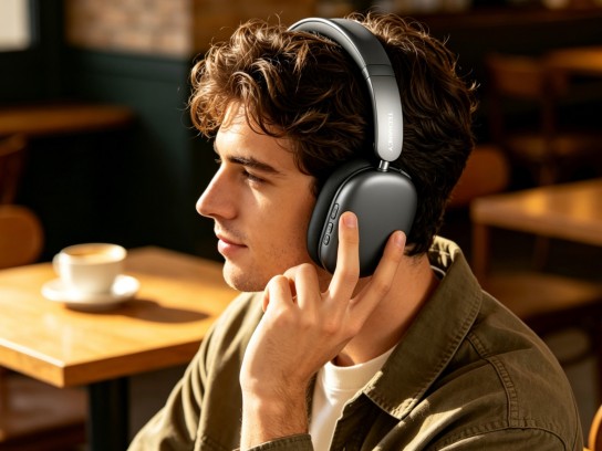 Techancy TH5215 Wireless Bluetooth 5.4 Headphones, 40mm Drivers, 16 Hour Battery, 300mAh, USB-C, Adj Techancy TH5215 Wireless Bluetooth 5.4 Headphones, 40mm Drivers, 16 Hour Battery, 300mAh, USB-C, Adj