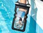 Techancy TU7454 Inflatable Waterproof Phone Pouch, 7 Inch, IPX8, Waterproof to 30m, Floating, Touchs Techancy TU7454 Inflatable Waterproof Phone Pouch, 7 Inch, IPX8, Waterproof to 30m, Floating, Touchs
