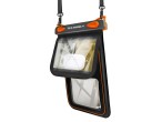 Techancy Custodia impermeabile a doppio scomparto per smartphone TU7455, 8,5 pollici, IPX8, impermea